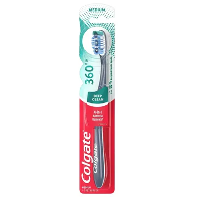 Colgate szczoteczka do zębów 360° whole mouth clean średnia