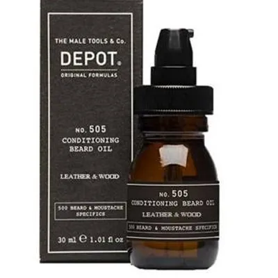 Depot no. 505 olejek do brody leather & wood 30 ml
