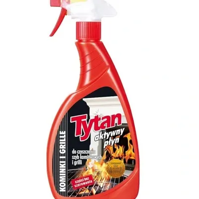 Tytan płyn do czyszczenia szyb kominkowych i grilli spray 500 g