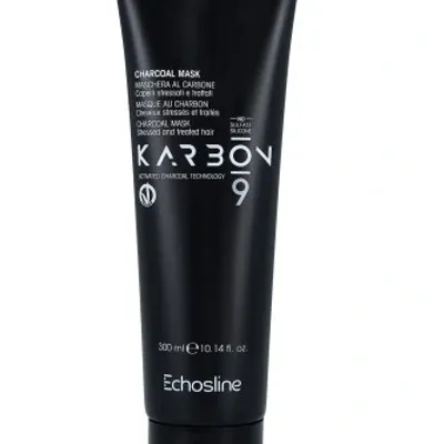 Echosline karbon 9 charcoal maska 300 ml