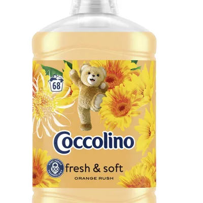 Coccolino orange rush płyn do płukania o zapachu kwiatów pomarańczy 1700 ml
