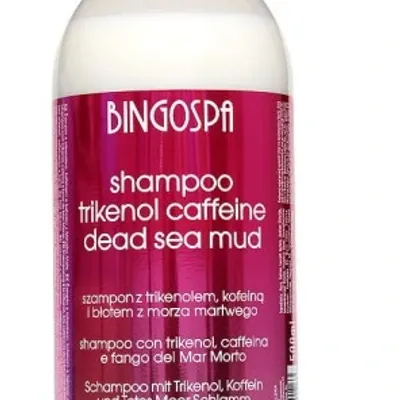 Bingospa szampon z trikenolem,kofeiną i błotem z morza martwego 500 ml