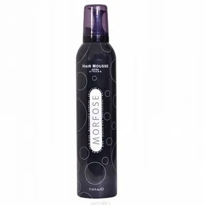 Morfose extra strong mousse black 350 ml