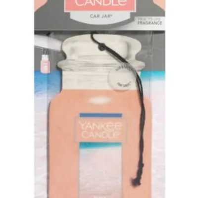 Yankee candle car jar single pink sands