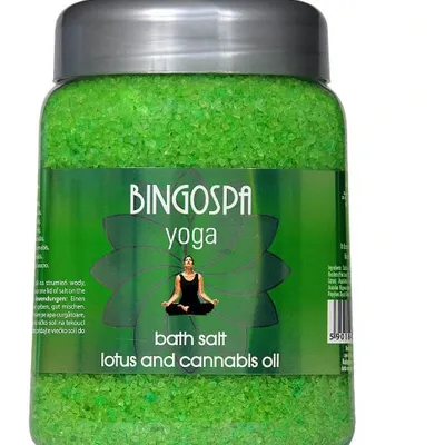 Bingospa bath salt - lotus & cannabis oil BingoSpa yoga 850g