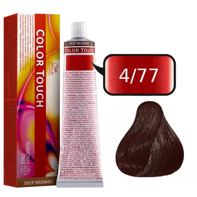 Wella color touch farba 60 ml 4/77