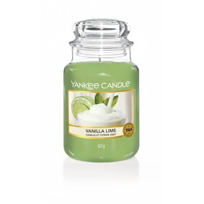 Yankee candle large jar vanilla lime 623g