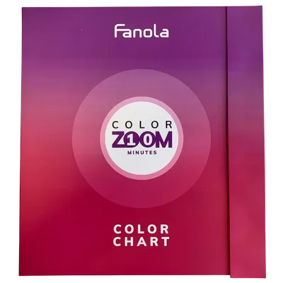 Fanola color zoom paleta kolorów