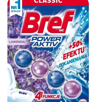 Bref power aktiv lavender 50 g zawieszka do wc