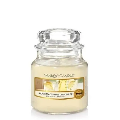Yankee candle small jar homemade herb lemonad 104g