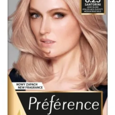 L'oreal paris recital farba do włosów medium rose gold 8.23 santorini