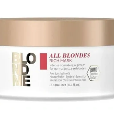 Schwarzkopf blondme rich mask 200 ml