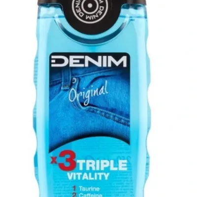 Denim original żel pod prysznic x3 triple vitality 250 ml