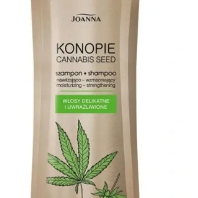 Joanna konopie szampon nawilżająco-wzmacniający 400 ml