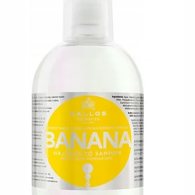 Kallos banana fortifying shampoo 1000 ml