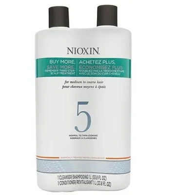 Nioxin zestaw duo system 5 clean + condit 1000 ml