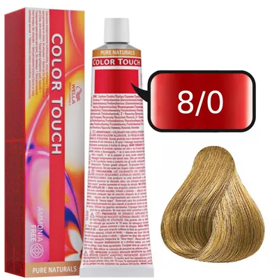 Wella color touch farba 60 ml 8/0