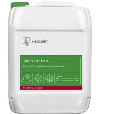 Quatrodes extra 5 l koncentrat do mycia i dezynfekcji powierzchni MEDISEPT