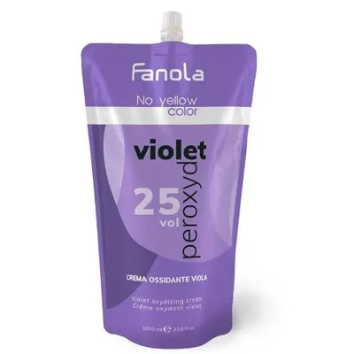 Fanola no yellow violet oxy krem 25vol7,5% 1000 ml