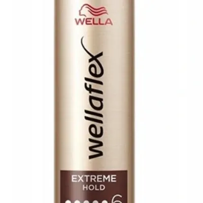 Wellaflex 6 extreme hold lakier do włosów bardzo mocny 250 ml