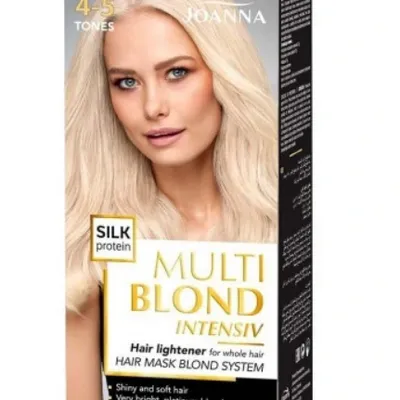 Joanna multi blond intensiv rozjaśniacz do włosów 4-5 tonów