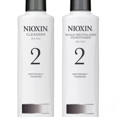 Nioxin 2 zestaw duo 2x 300ml szampon+odżywka