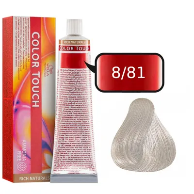 Wella color touch farba 60 ml 8/81