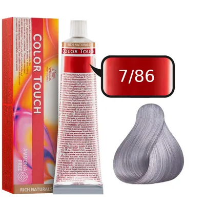 Wella color touch farba 60 ml 7/86