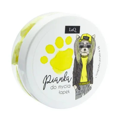 Laq pianka do mycia łapek zółta 50 ml
