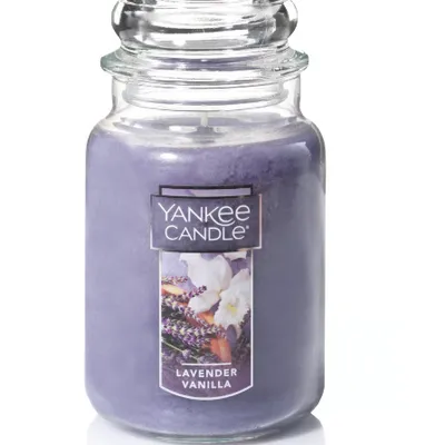 Yankee candle large jar lavender vanilla 623g