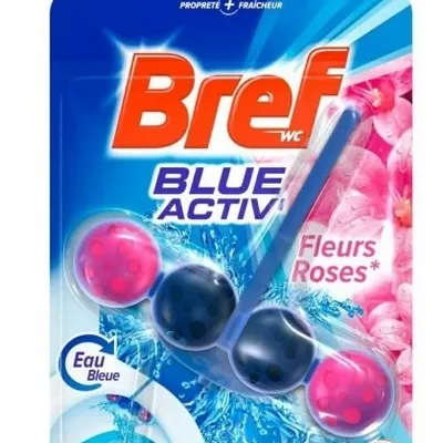 Bref color aktiv flower 50 g zawieszka do wc barwiąca