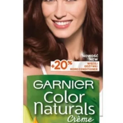Garnier color naturals creme farba do włosów 5.25 jasny opalizujący kasztan 60 ml