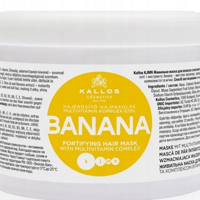 Kallos banana fortifying maska 500ml