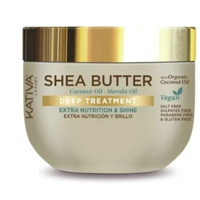 Kativa shea butter coconut marula maska 300 ml