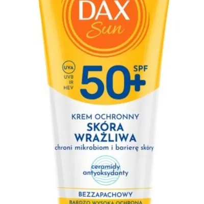 Dax sun krem ochronny do twarzy dla skóry wrażliwej spf 50 50 ml