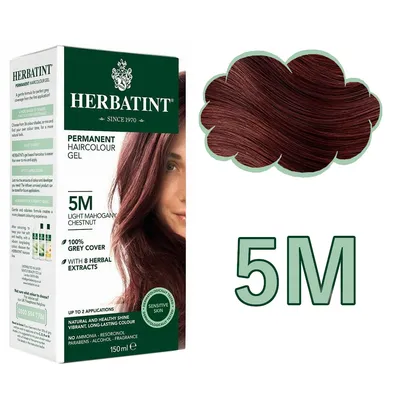 Herbatint farba 5m jasny mahoniowy kasztan 150 ml