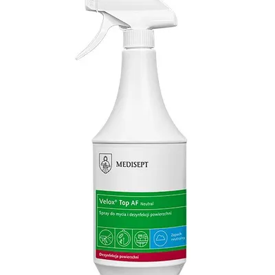 Medisept velox top af neutral preparat do dezynfekcji powierzchni ze spryskiwaczem 1 l