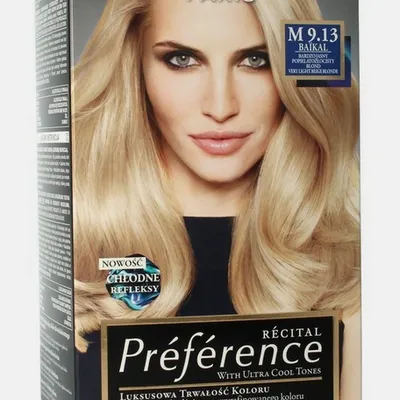 L'oreal paris recital farba do włosów bardzo bardzo jasny popielato złocisty blond m 9.13 baikal