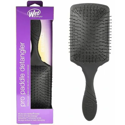 Wet brush pro paddle detangler black szczotka