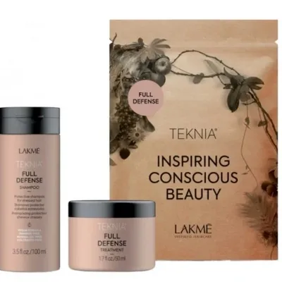 Lakme teknia full defense travel pack 50 ml +100 ml