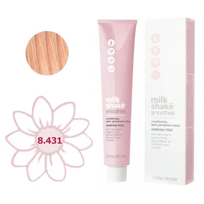 Milk shake smoothies semi-perm 8.431 farba 100ml