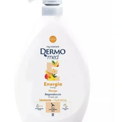 Dermomed żel pod prysznic z pompką 1 litr mango