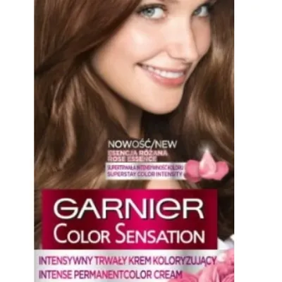 Garnier color sensation farba do włosów 6.0 szlachetny ciemny blond