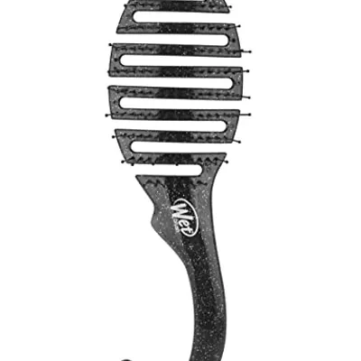 Wet brush shower detangler glitter black