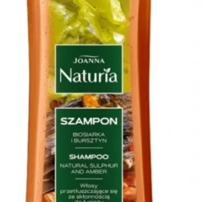 Joanna naturia szampon z biosiarką i bursztynem 200 ml