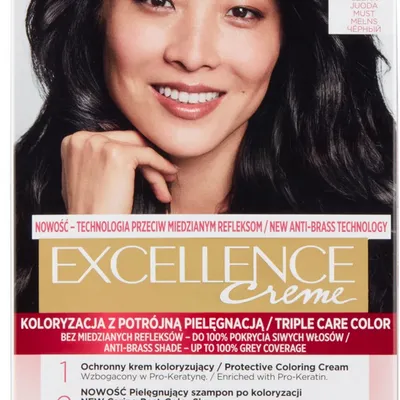 L'oreal paris excellence creme farba do włosów 1 czerń