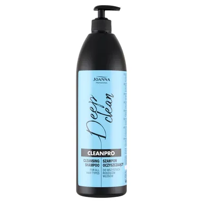 Joanna professional deep clean cleanpro szampon oczyszczający 1000 ml