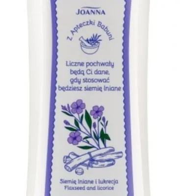 Joanna z apteczki babuni odżywka do włosów suchych 200 g siemię lniane i lukrecja