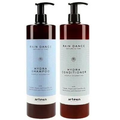 Artego rain dance hydra szampon 1000 ml +odżywka 1000 m