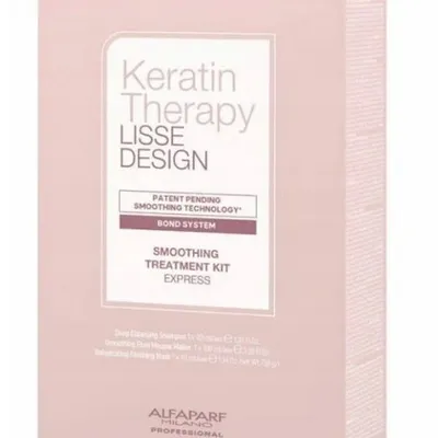 Alfaparf keratin therapy lisse design intro kit express method